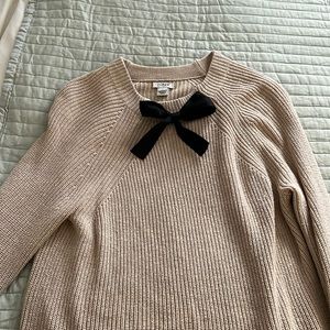 Jcrew bow sweater